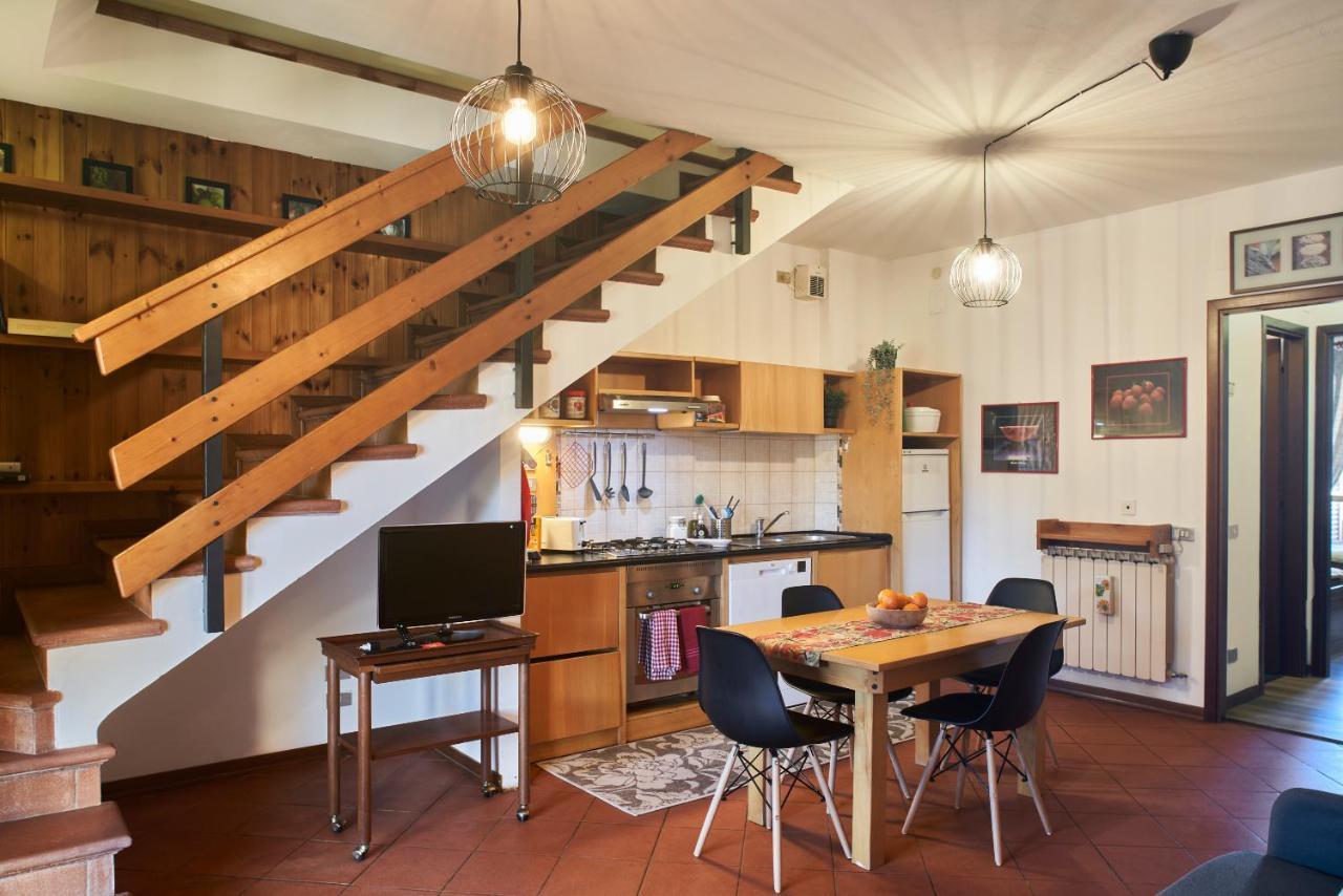 Ferienwohnung Little Brick House On Siena Hills With Balconies Exterior foto
