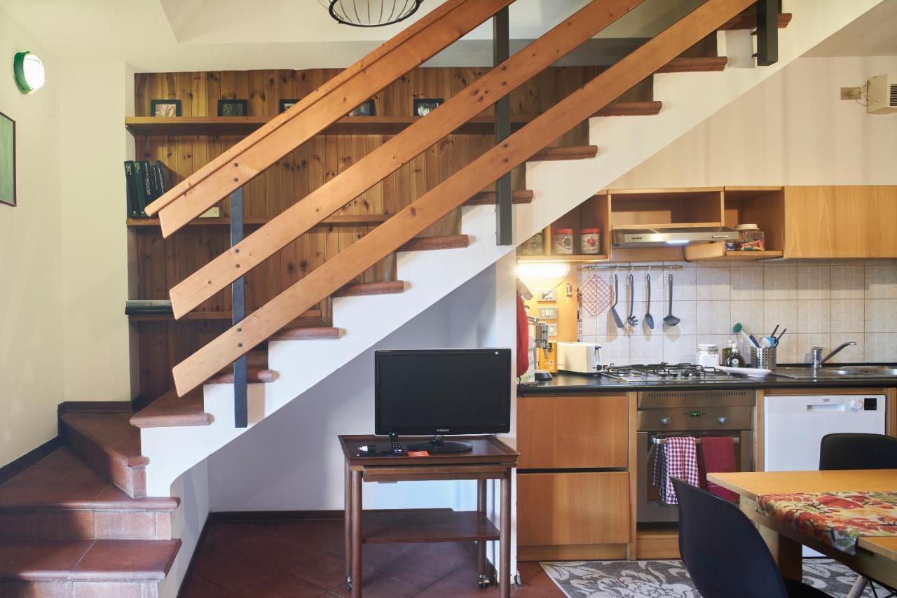 Ferienwohnung Little Brick House On Siena Hills With Balconies Exterior foto