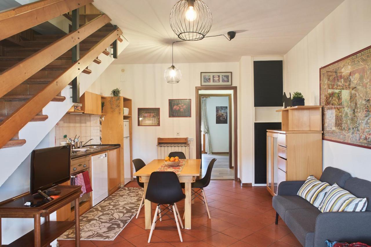 Ferienwohnung Little Brick House On Siena Hills With Balconies Exterior foto